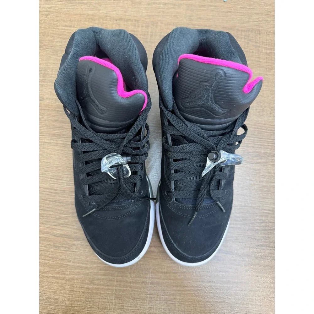 Nike Air Jordan V 5 Retro Medium Soft Pink White GS Size 9Y